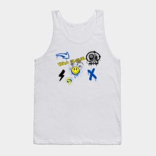 Bro zone in graffiti art aesthetic Tank Top